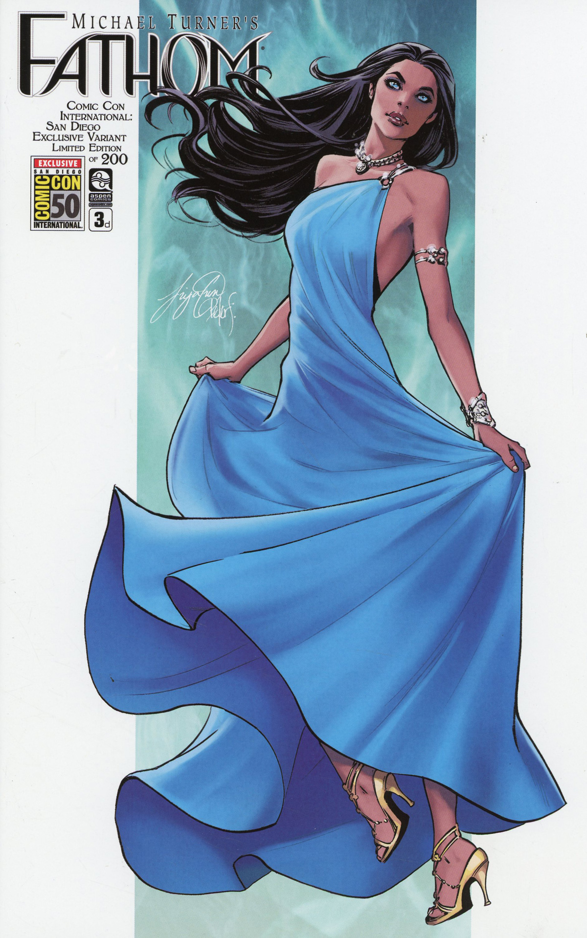 Fathom Vol 6 #3 Cover D SDCC 2019 Exclusive Siya Oum & Peter Steigerwald Variant Cover