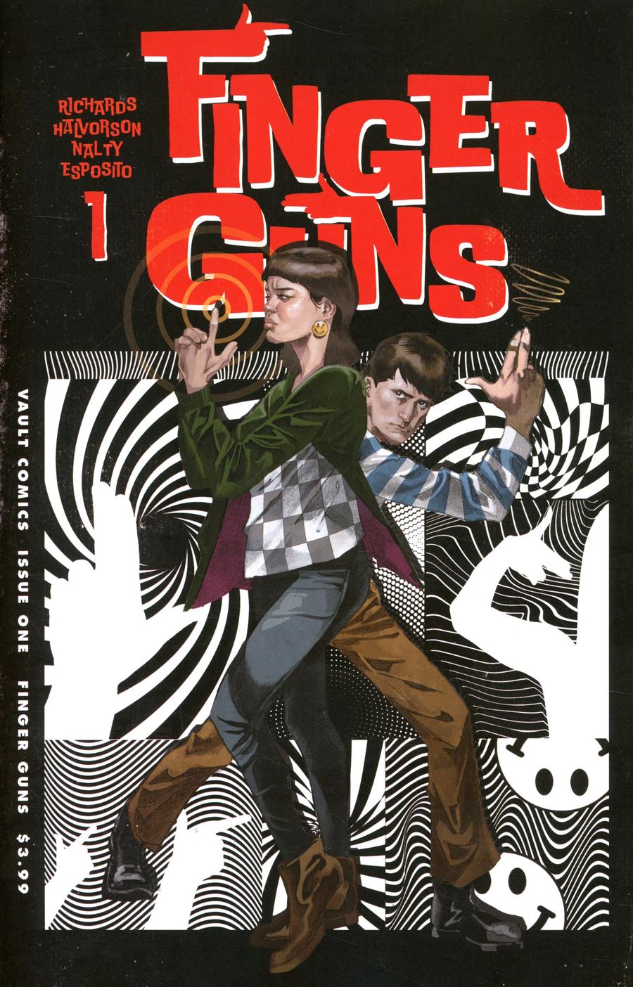 Finger Guns #1 Cover B Variant Tim Daniel Cover