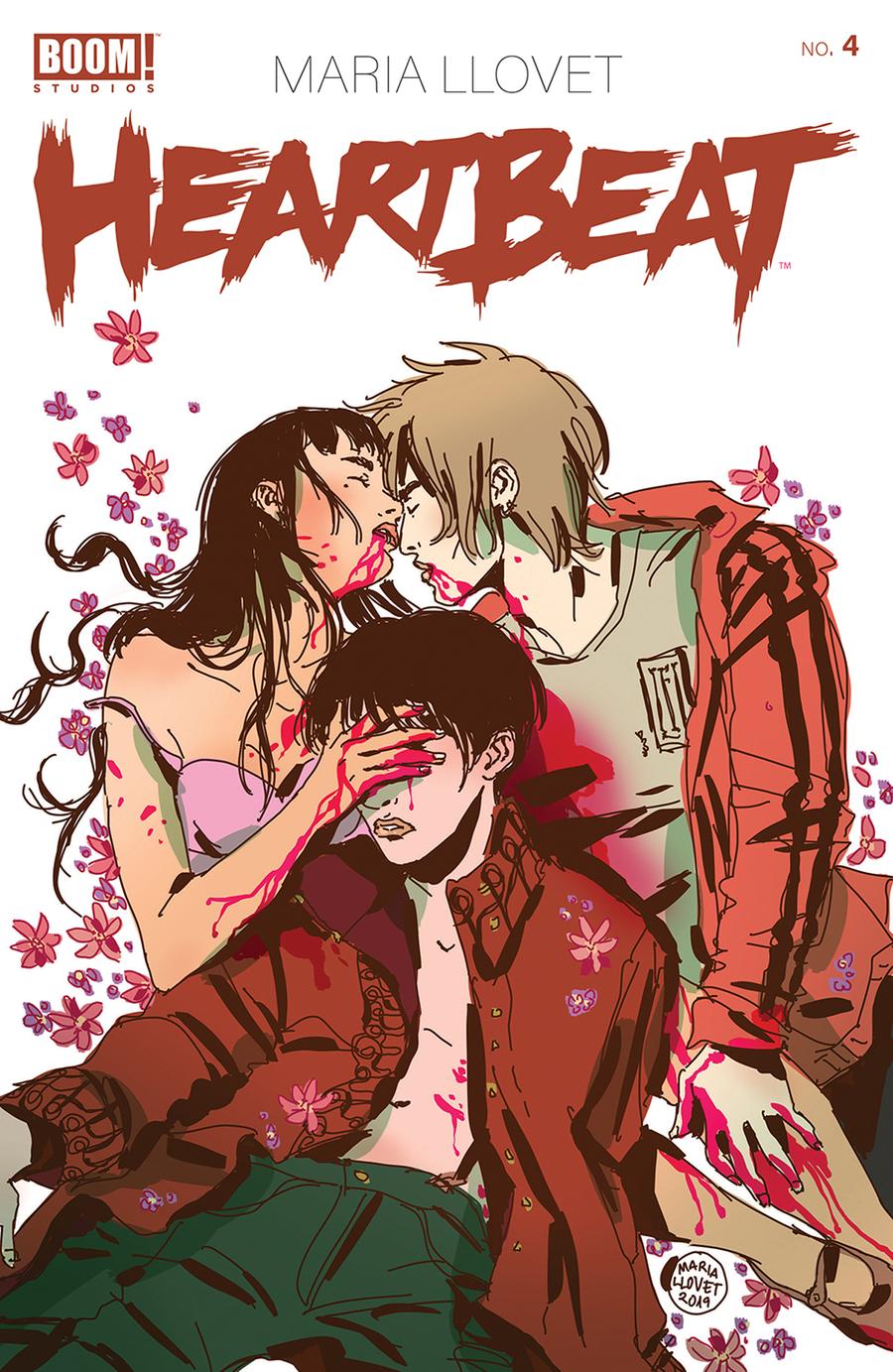 Heartbeat #4 Cover A Regular Maria Llovet Cover