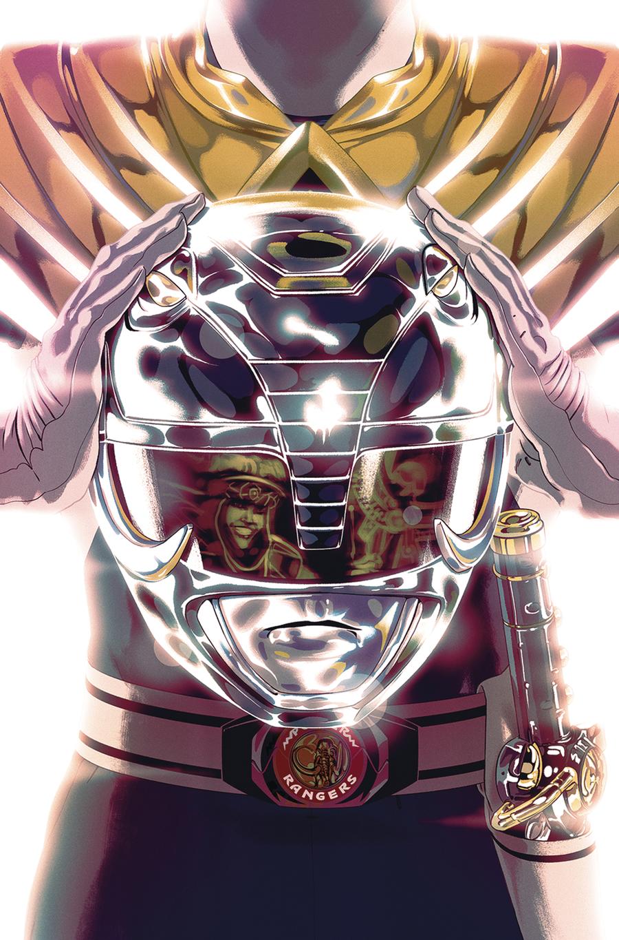 Mighty Morphin Power Rangers (BOOM Studios) #48 Cover B Variant Goni Montes Foil Cover