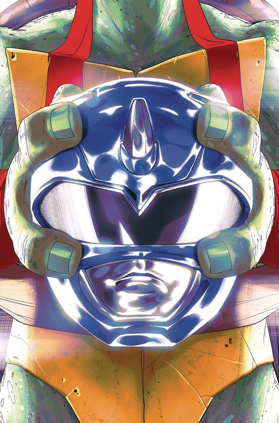 Mighty Morphin Power Rangers Teenage Mutant Ninja Turtles #3 Cover C Variant Goni Montes Raphael Cover