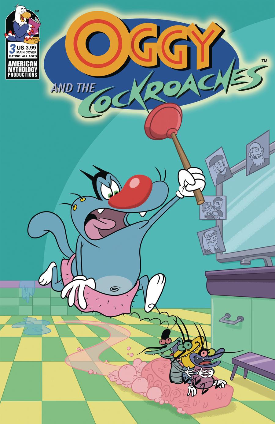 Oggy And The Cockroaches #3 Cover A Regular Dean Rankine Cover