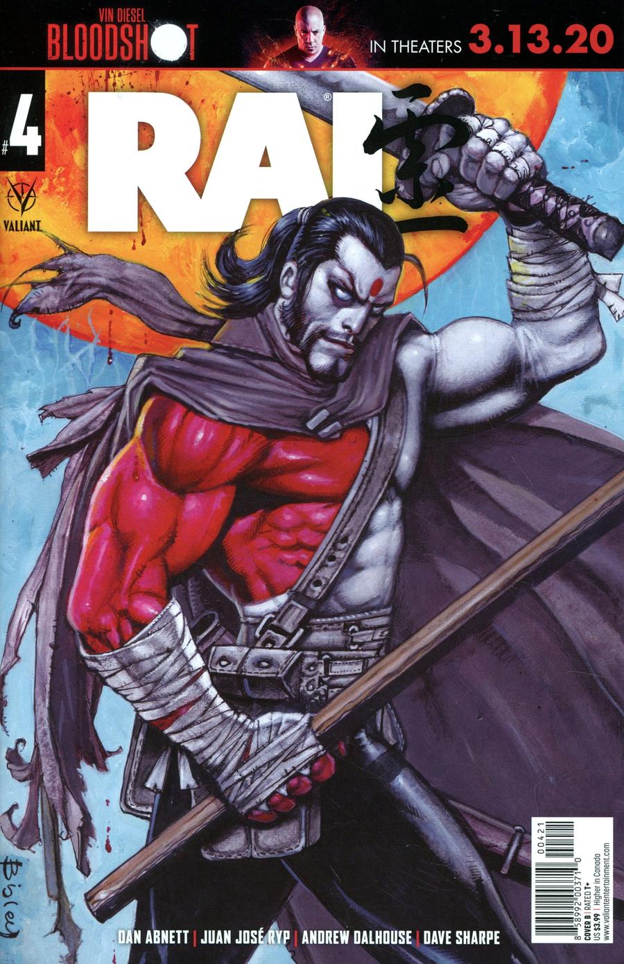 Rai Vol 3 #4 Cover B Variant Simon Bisley Cover