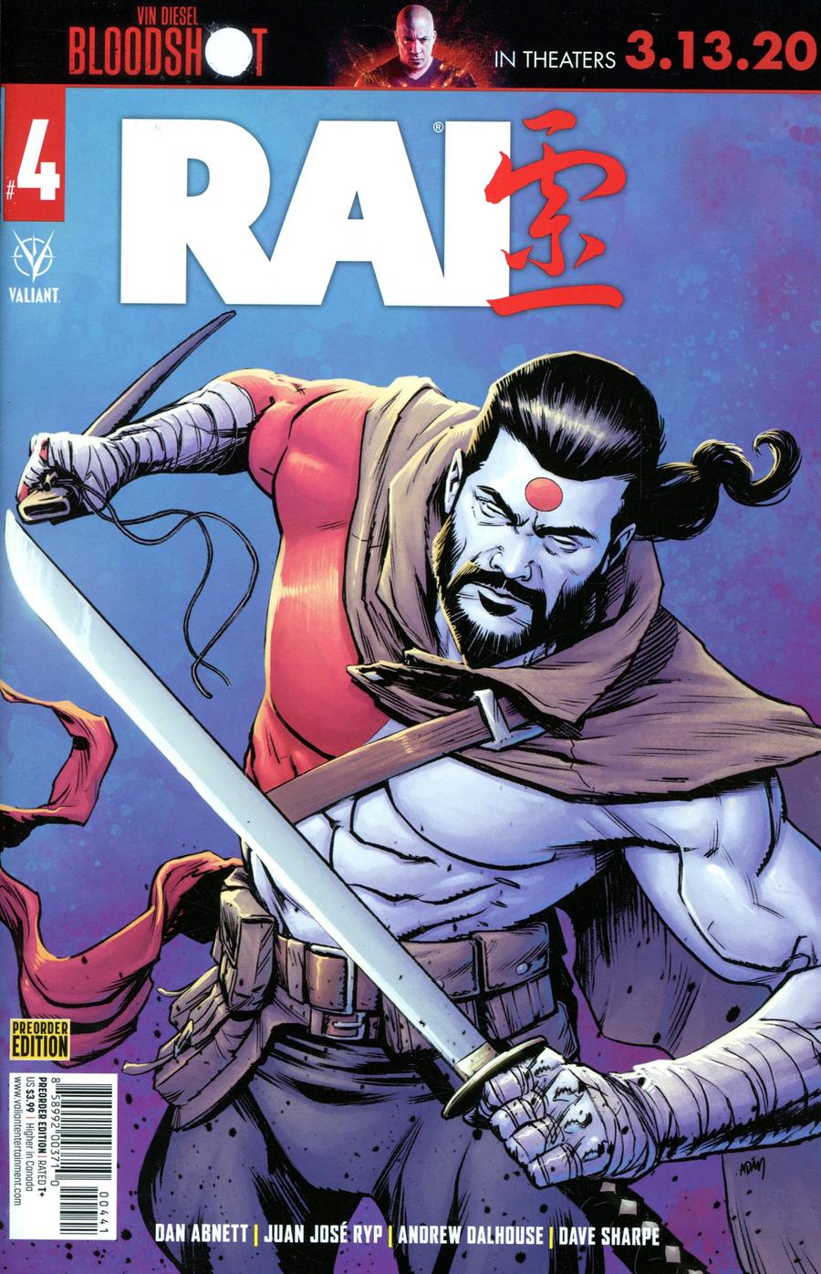 Rai Vol 3 #4 Cover D Variant Pre-Order Edition