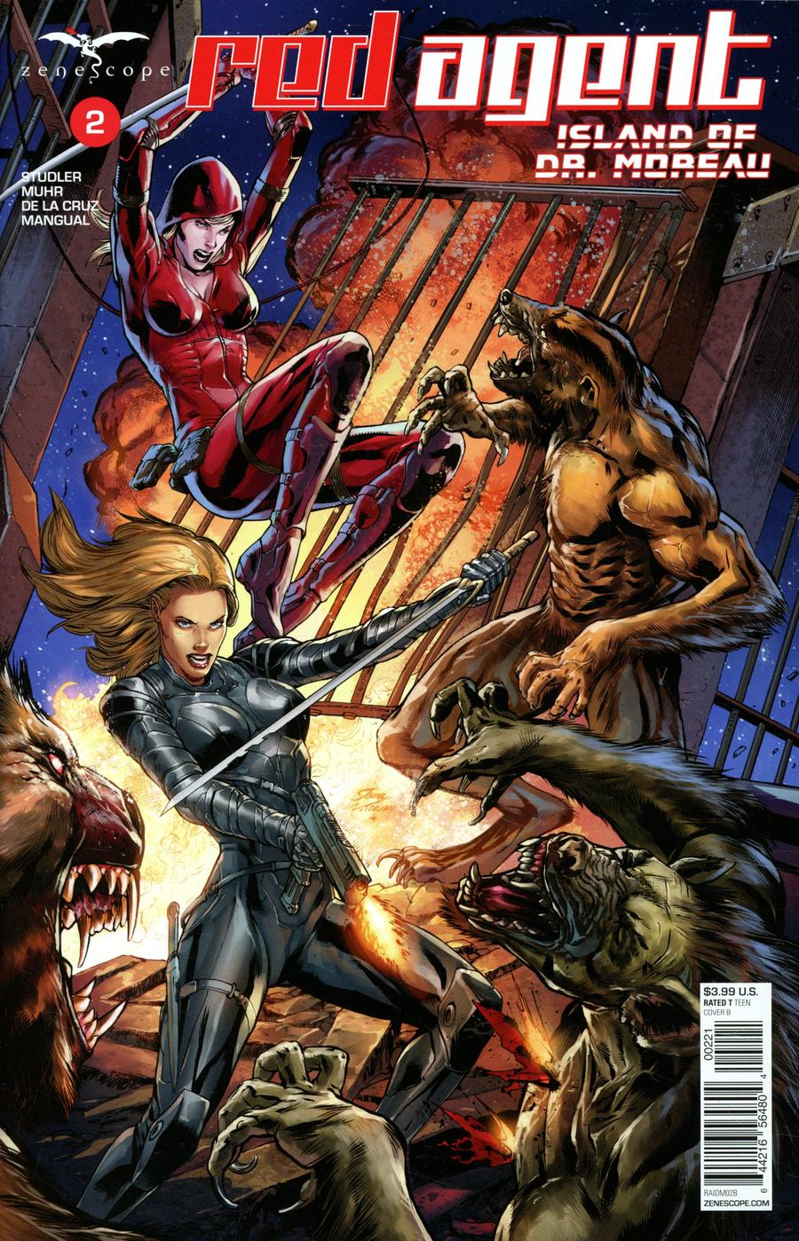Grimm Fairy Tales Presents Red Agent Island Of Dr Moreau #2 Cover B Igor Vitorino