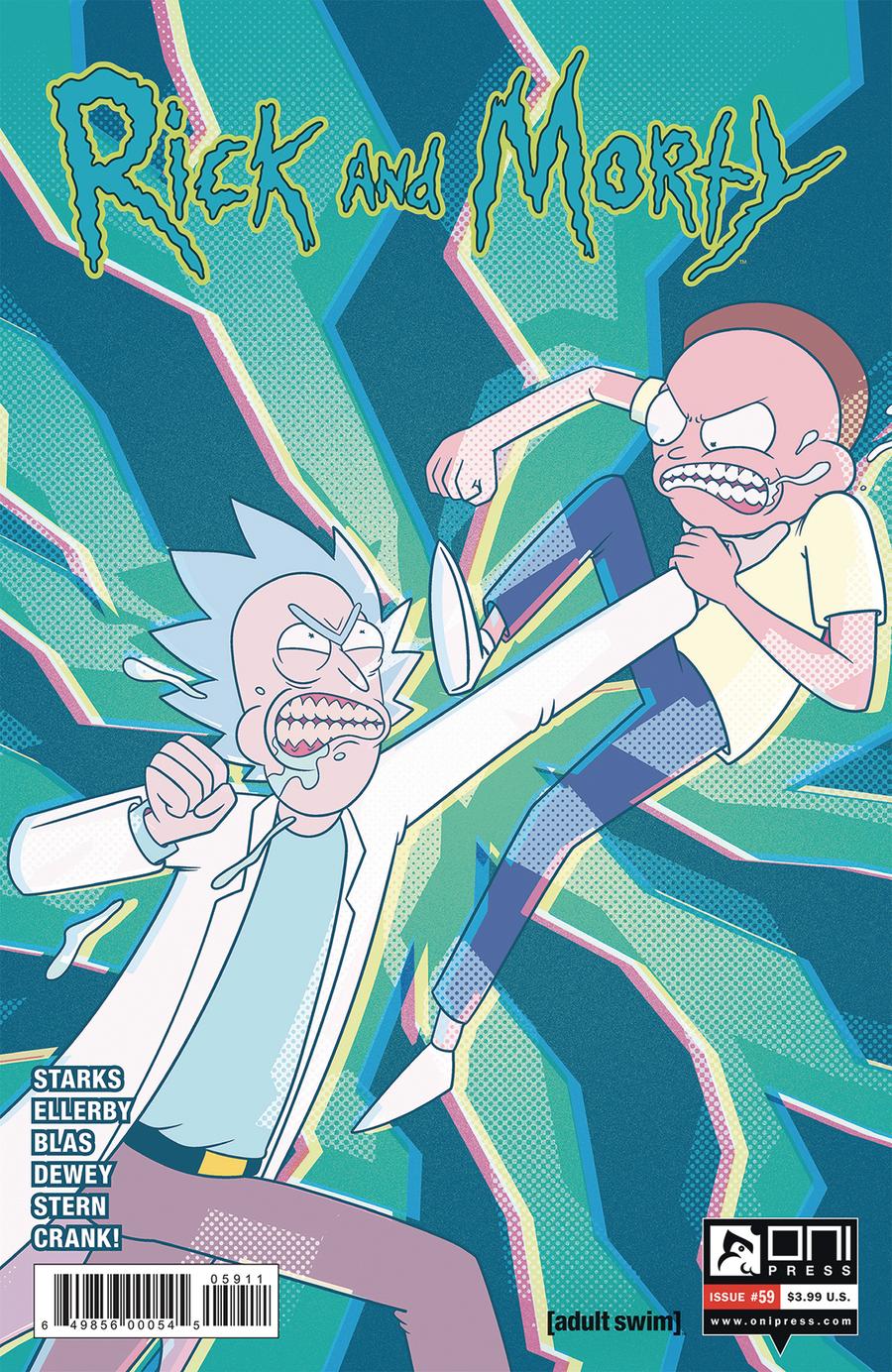 Rick And Morty #59 Cover A Regular Marc Ellerby & Sarah Stern Cover