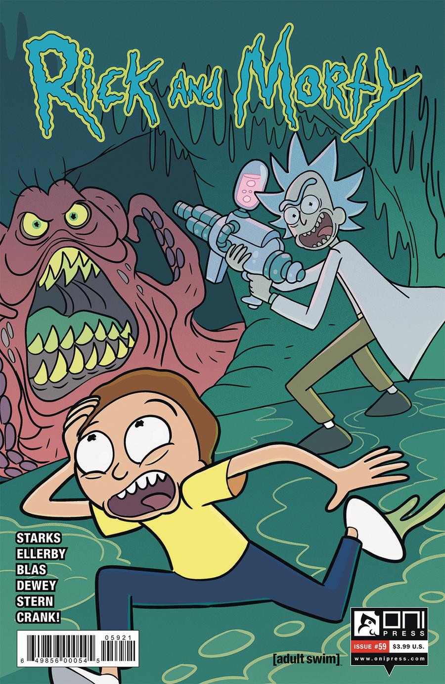 Rick And Morty #59 Cover B Variant Marco Mazzarello & Sarah Stern Cover