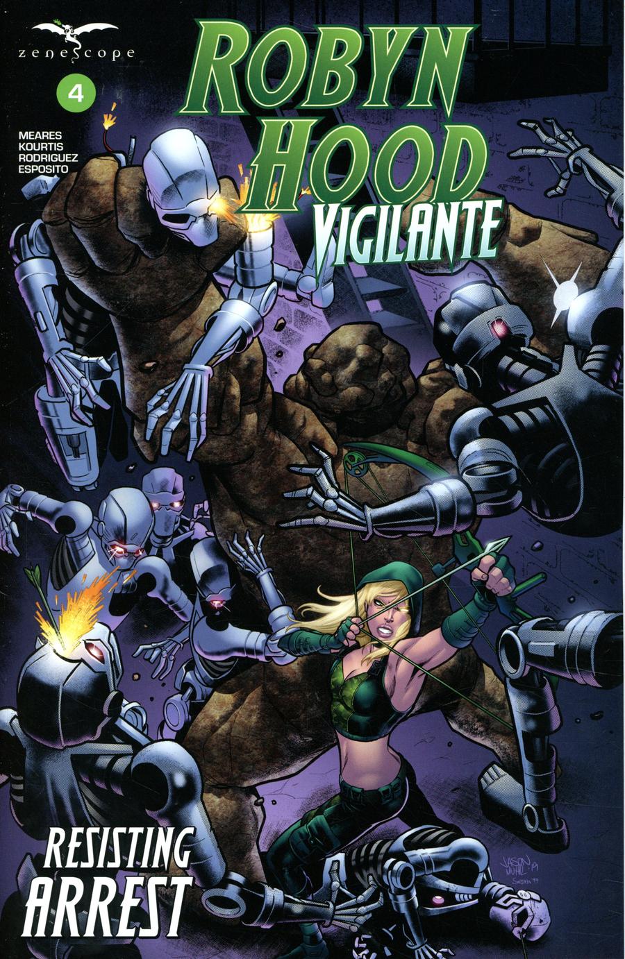 Grimm Fairy Tales Presents Robyn Hood Vigilante #4 Cover B Jason Muhr