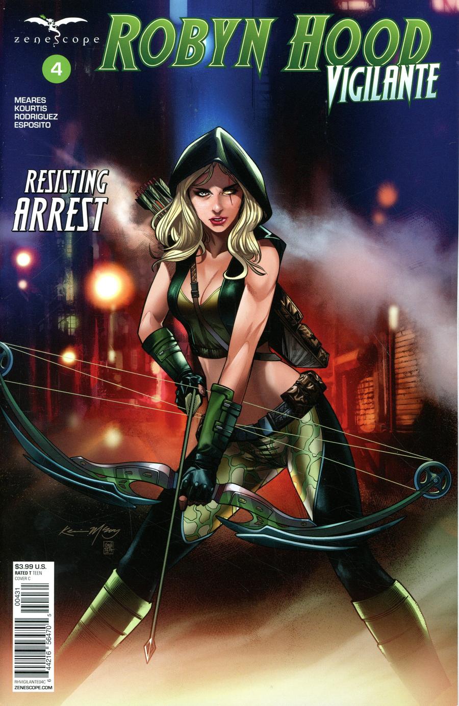 Grimm Fairy Tales Presents Robyn Hood Vigilante #4 Cover C Kevin McCoy