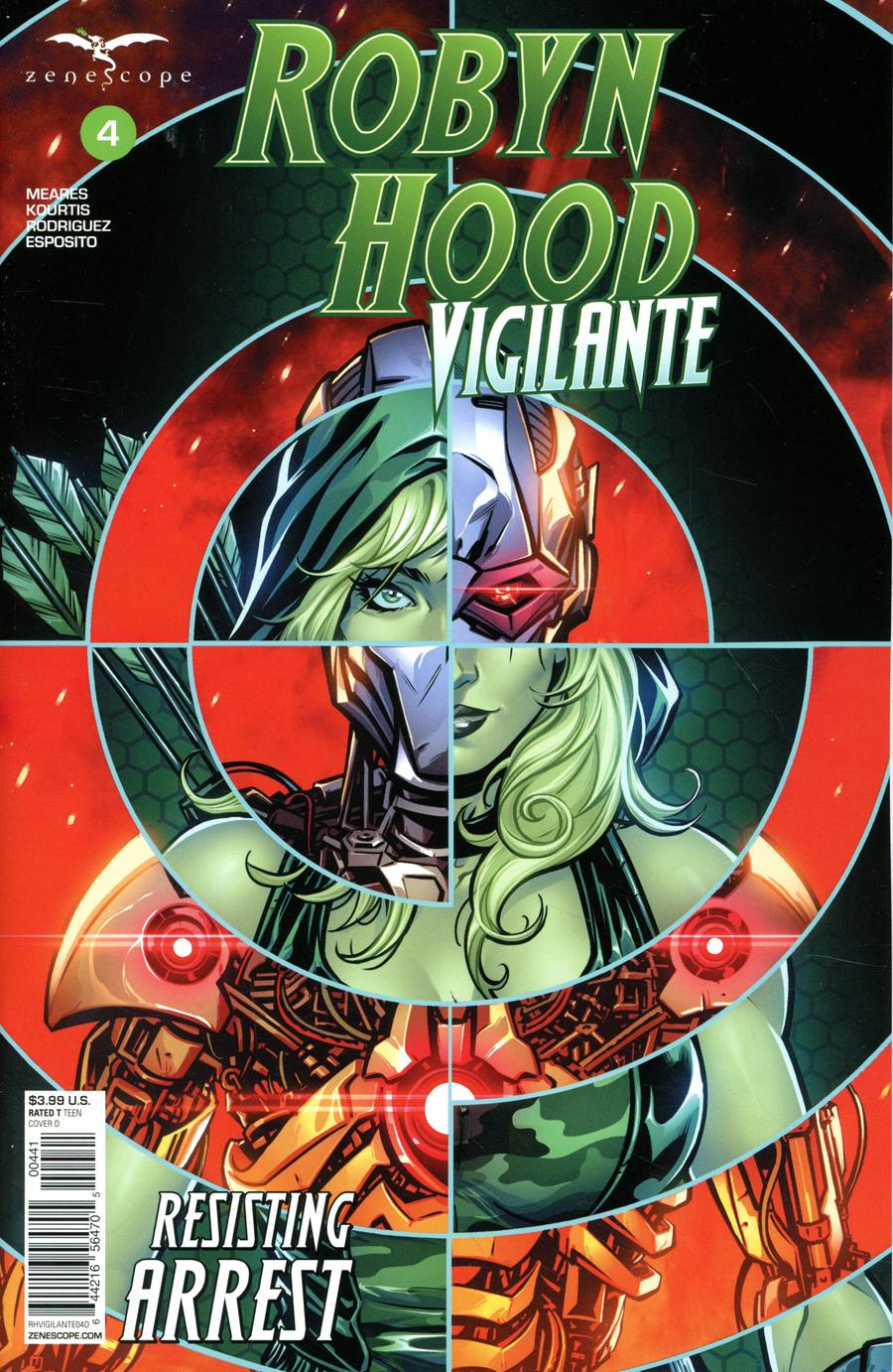 Grimm Fairy Tales Presents Robyn Hood Vigilante #4 Cover D Riveiro