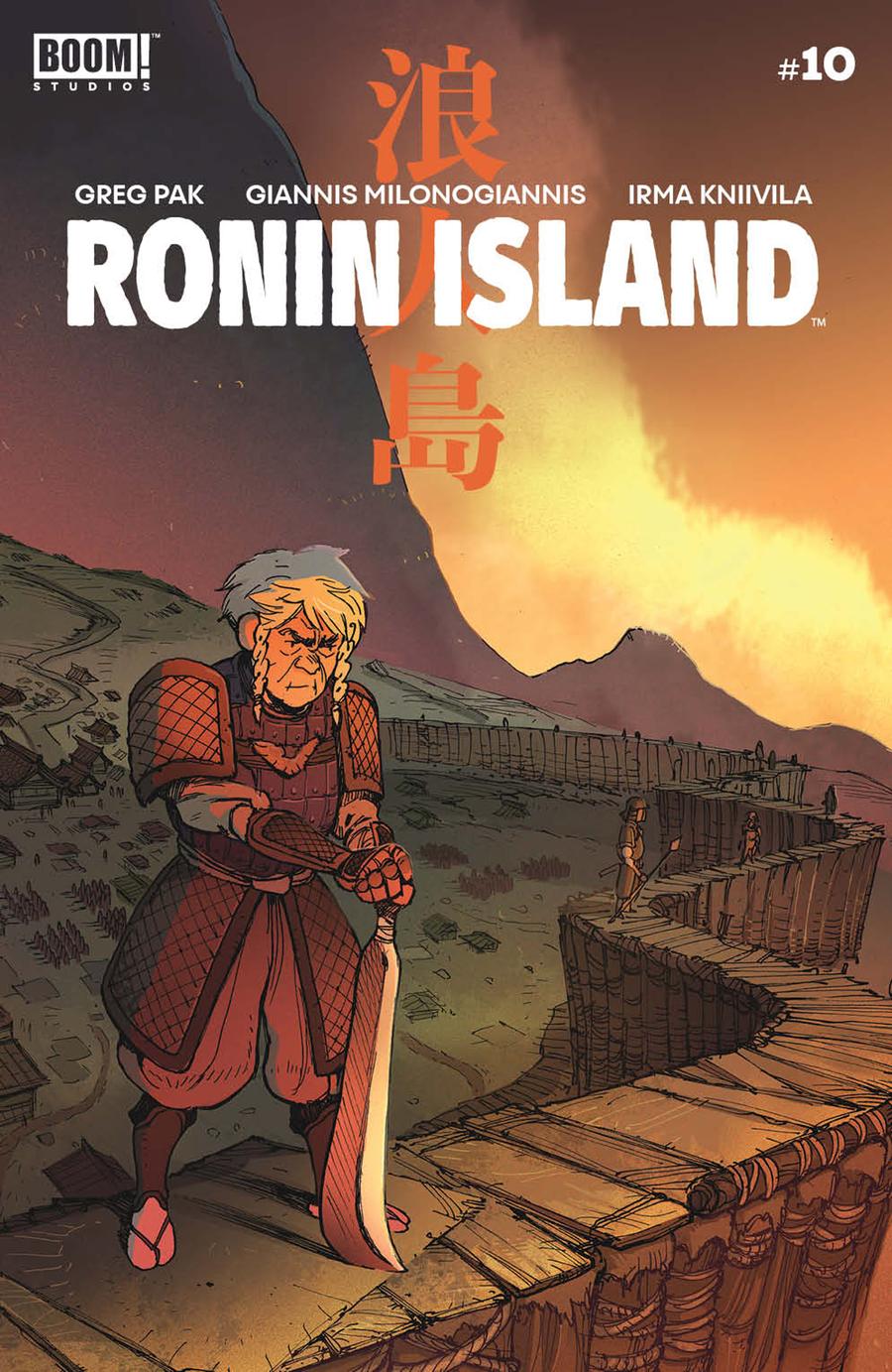 Ronin Island #10 Cover A Regular Giannis Milonogiannis Cover