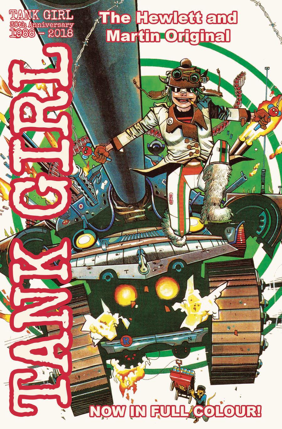 Tank Girl Full Color Classics #3.2 1994-1995 Cover A Regular Jamie Hewlett Cover
