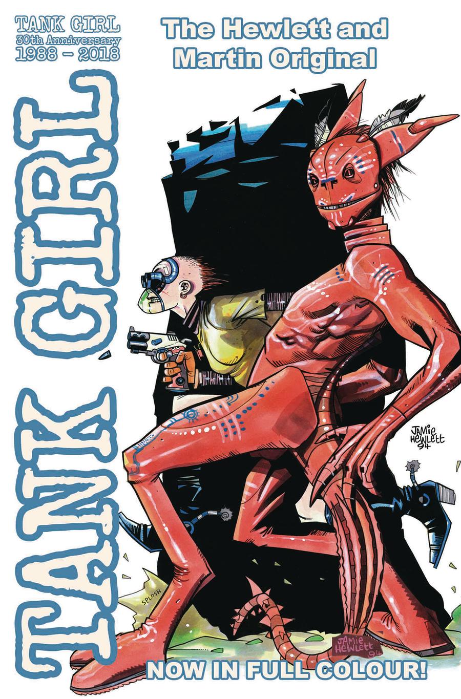 Tank Girl Full Color Classics #3.2 1994-1995 Cover B Variant Jamie Hewlett Cover