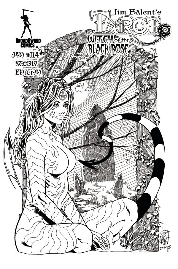 Tarot Witch Of The Black Rose #114 Cover F Studio Edition