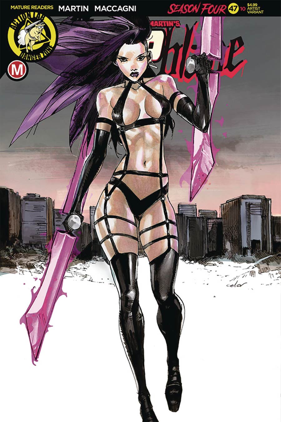 Vampblade Season 4 #10 Cover E Variant Celor Cover