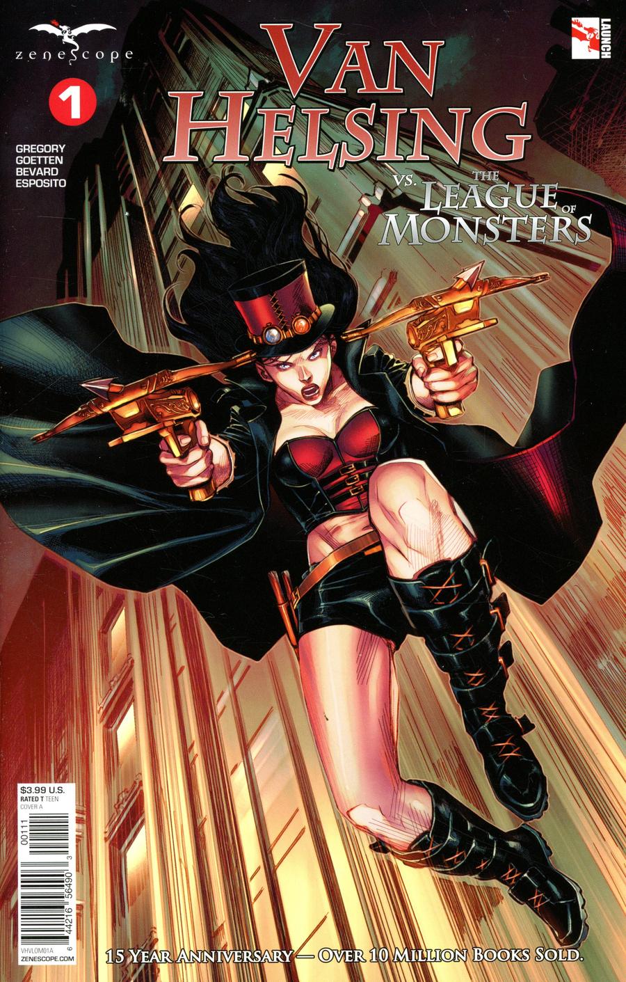 Grimm Fairy Tales Presents Van Helsing vs The League Of Monsters #1 Cover A Martin Coccolo