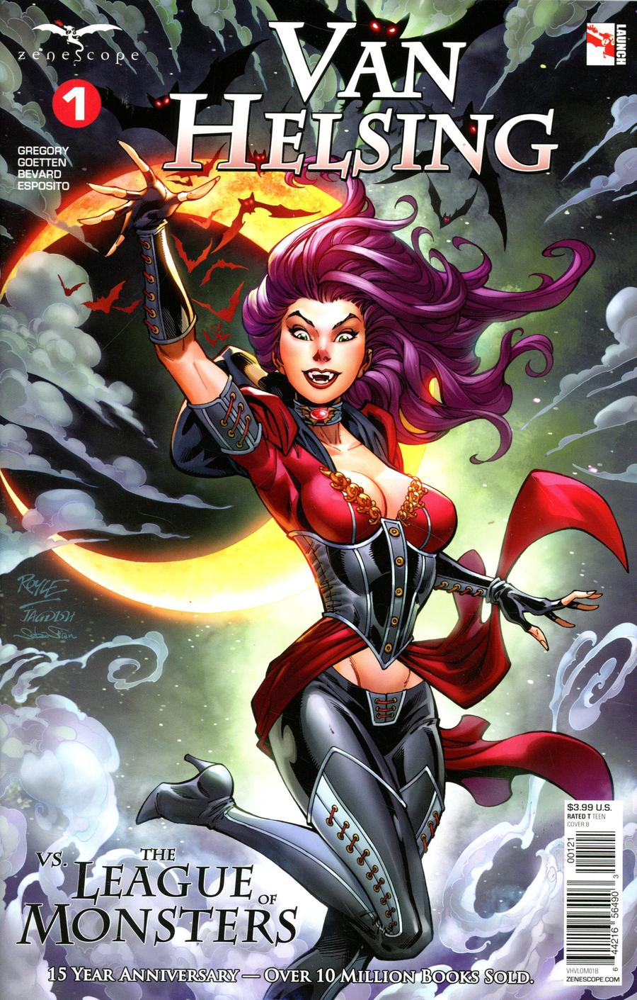 Grimm Fairy Tales Presents Van Helsing vs The League Of Monsters #1 Cover B John Royle