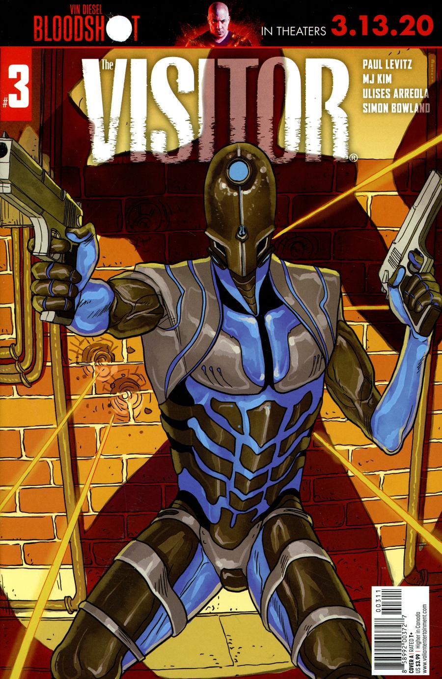 Visitor Vol 2 #3 Cover A Regular Amilcar Pinna Cover