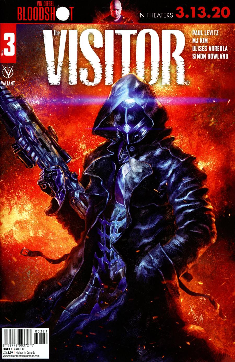 Visitor Vol 2 #3 Cover B Variant Alan Quah Cover