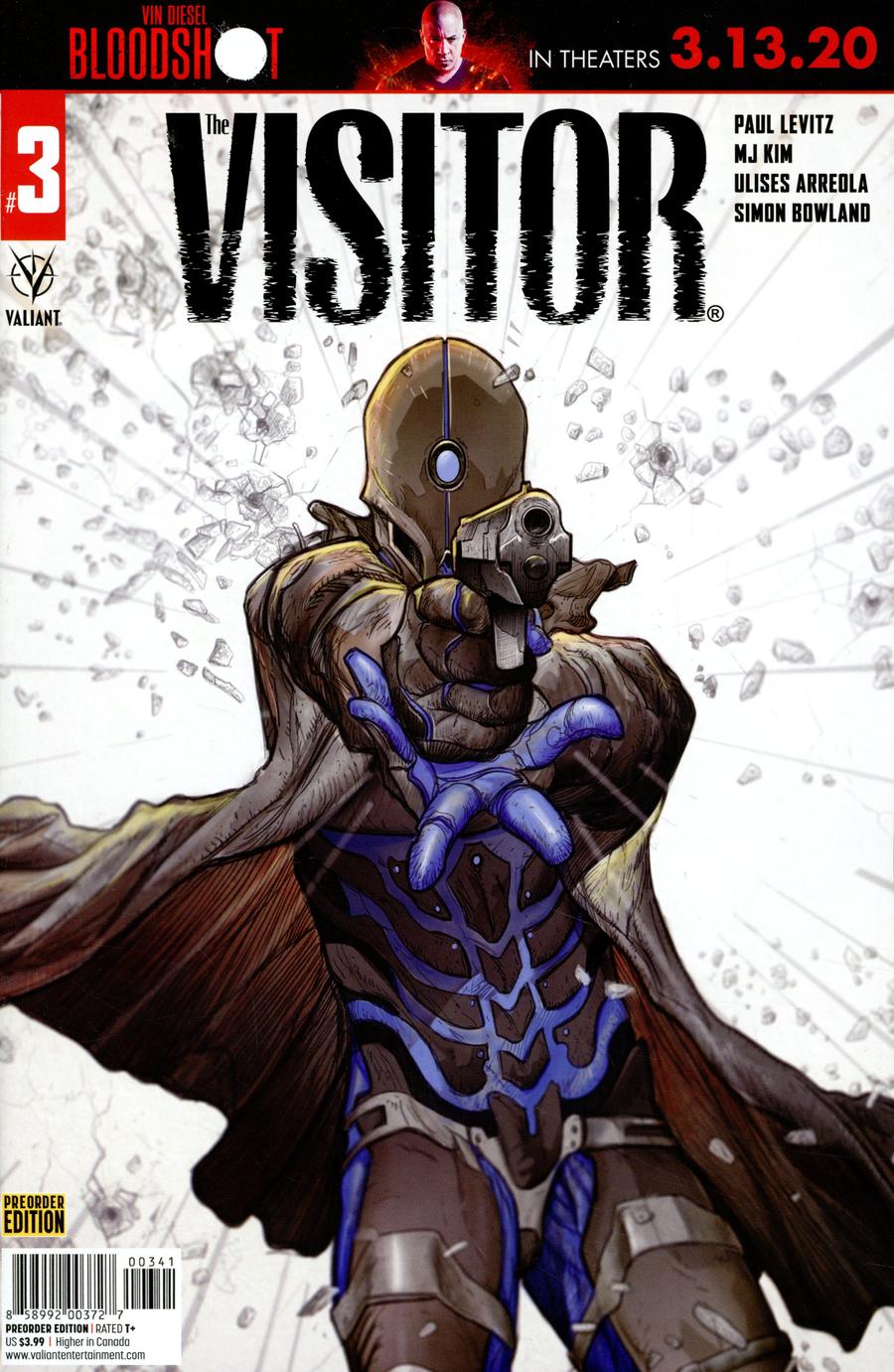 Visitor Vol 2 #3 Cover D Variant Pre-Order Edition