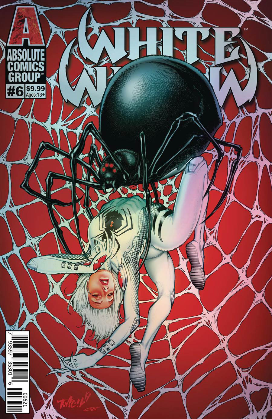 White Widow (Absolute Comics Group) #6 Cover B Variant Tim Vigil Holo Metallic Ink Cover