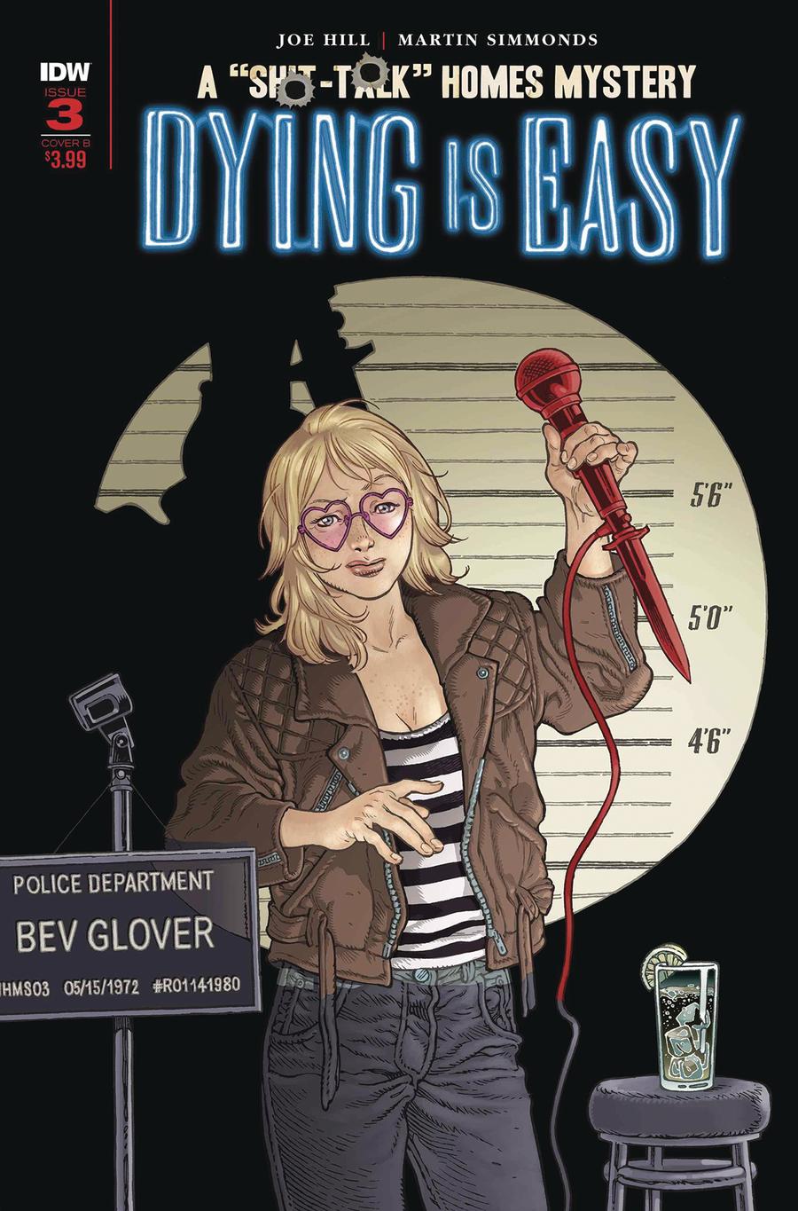 Dying Is Easy #3 Cover B Variant Gabriel Rodriguez Cover