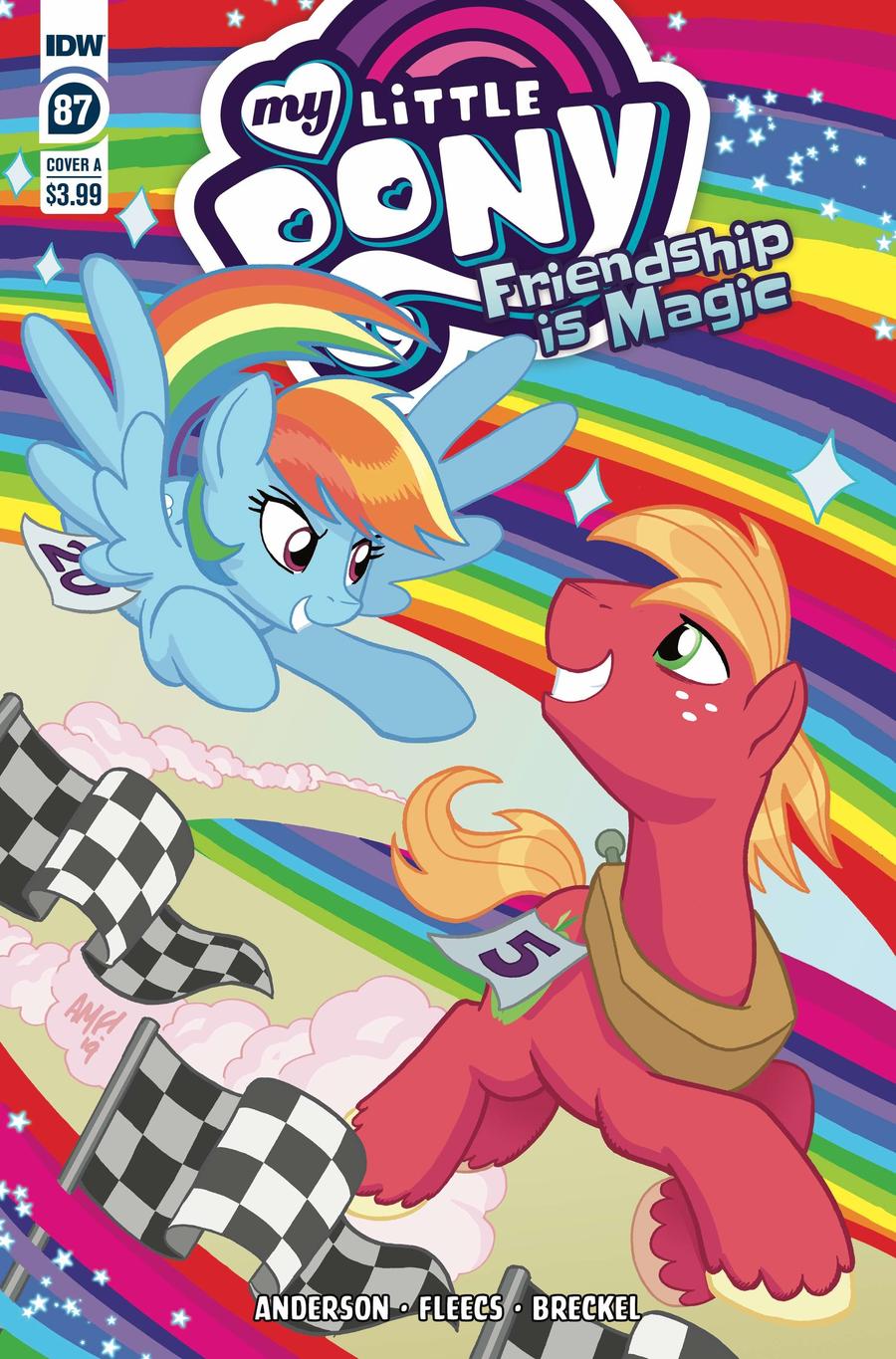 My Little Pony Friendship Is Magic #87 Cover A Regular Tony Fleecs Cover