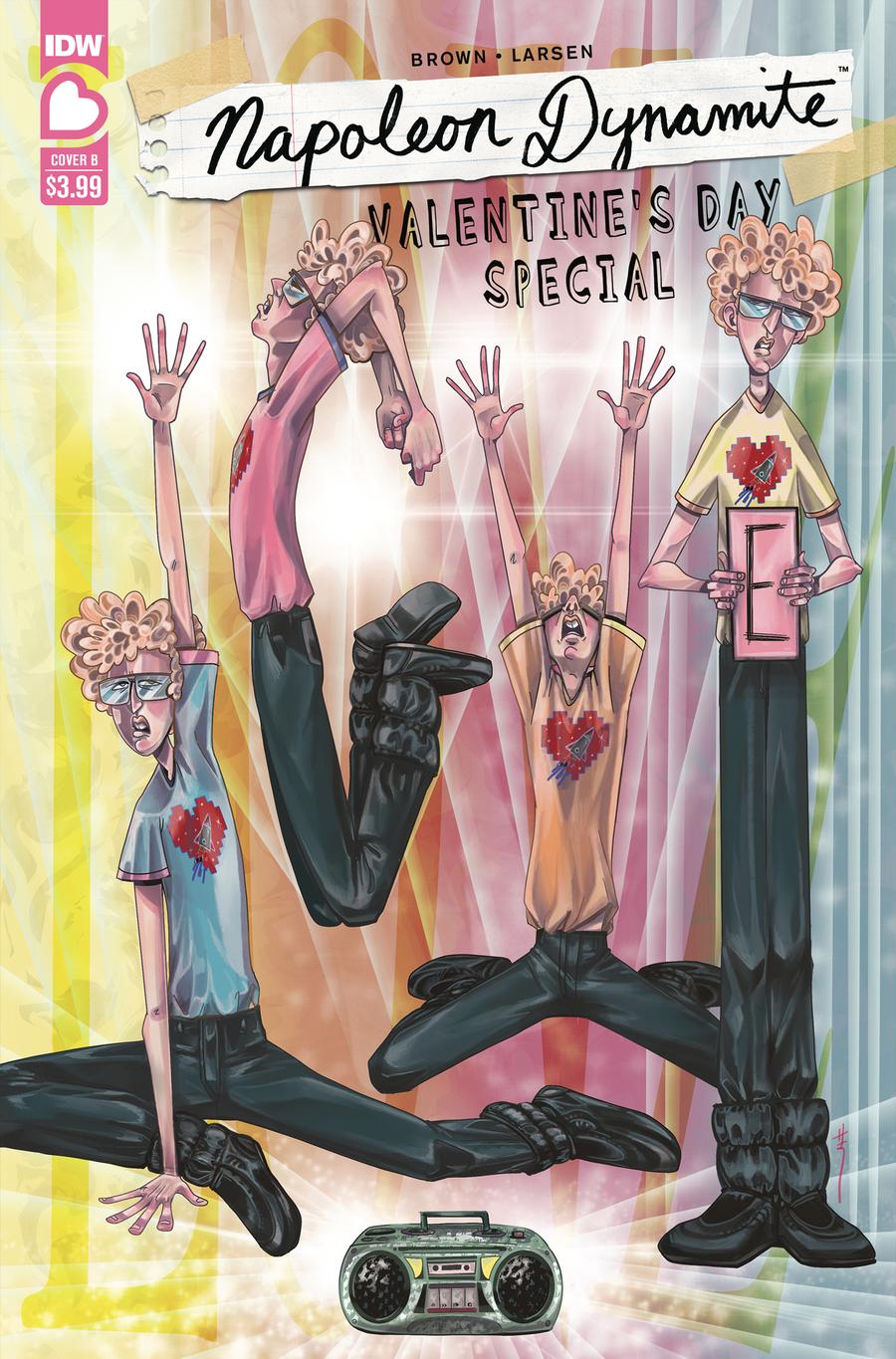 Napoleon Dynamite Valentines Day Special Cover B Variant Sara Richard Cover