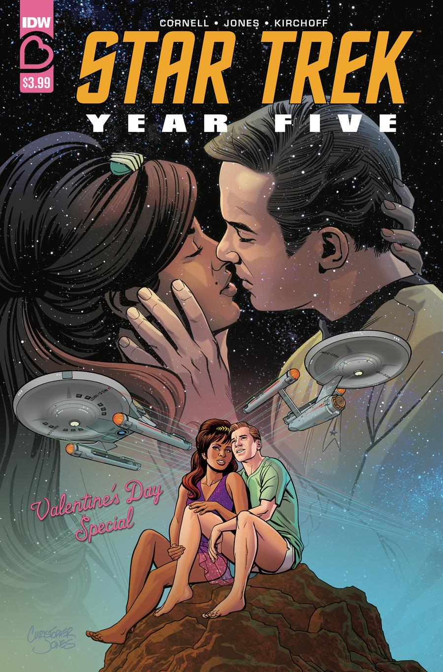 Star Trek Year Five Valentines Day Special Cover A Regular Christopher Jones Cover