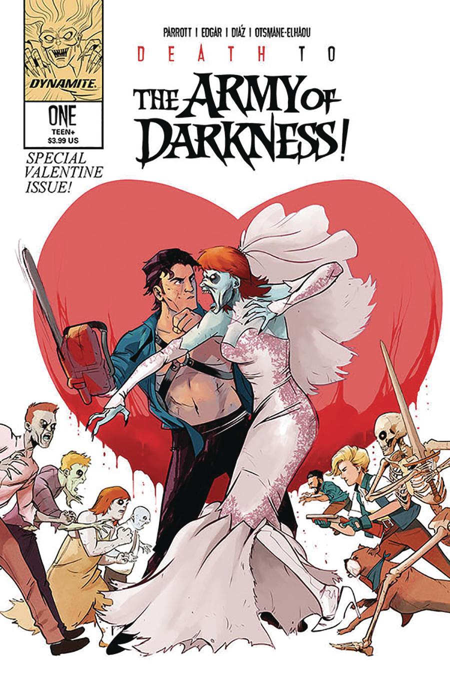 Death To The Army Of Darkness #1 Cover D Variant Sebastian Piriz Valentine Cover