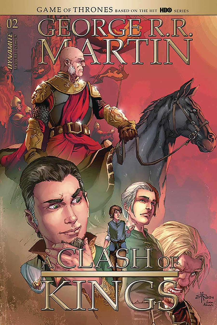 Game Of Thrones Clash Of Kings Vol 2 #2 Cover B Variant Mel Rubi Cover