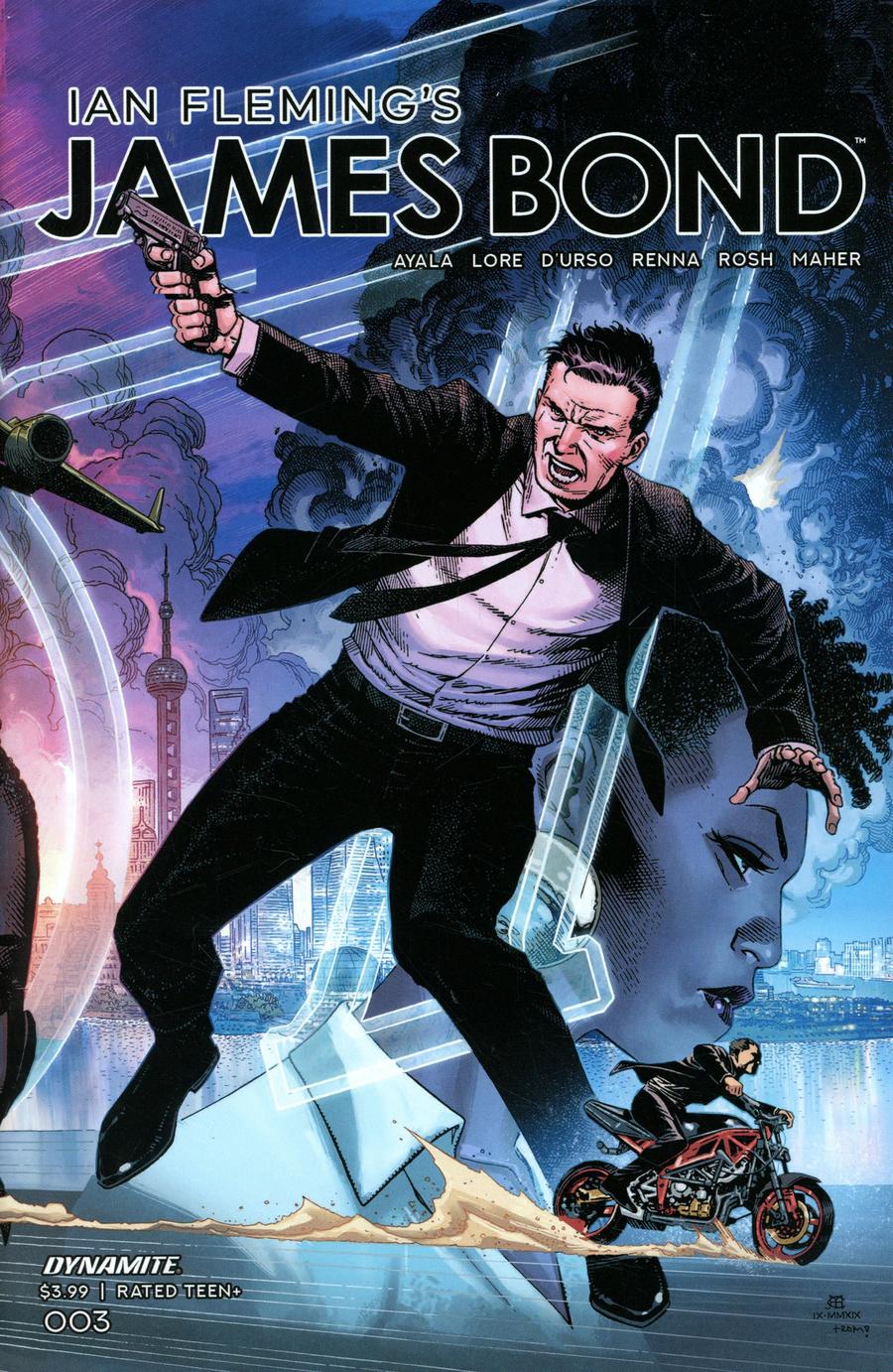 James Bond Vol 3 #3 Cover A Regular Jim Cheung Fold Out Cover