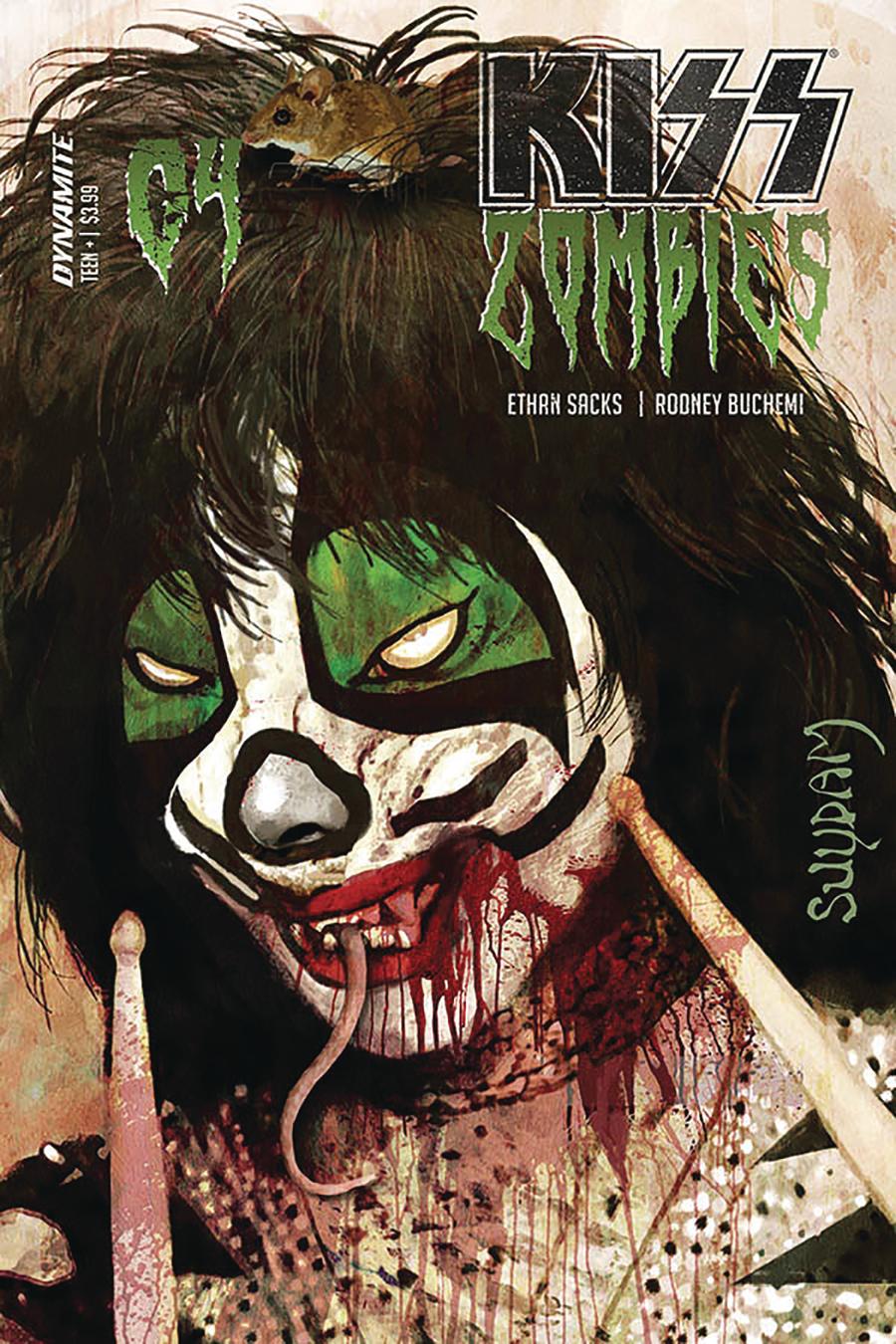 KISS Zombies #4 Cover A Regular Arthur Suydam Cover