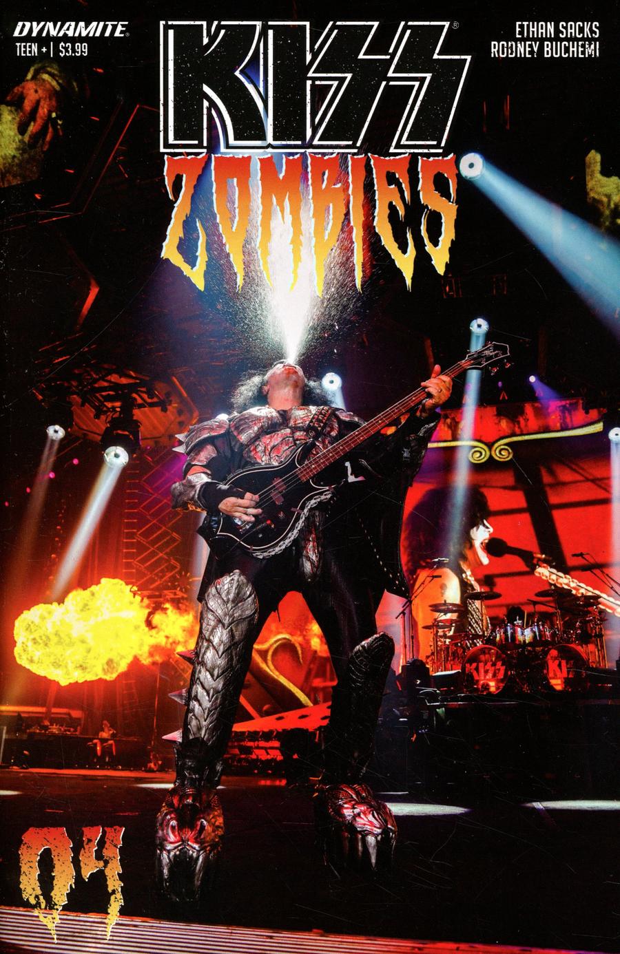 KISS Zombies #4 Cover D Variant Photo Cover