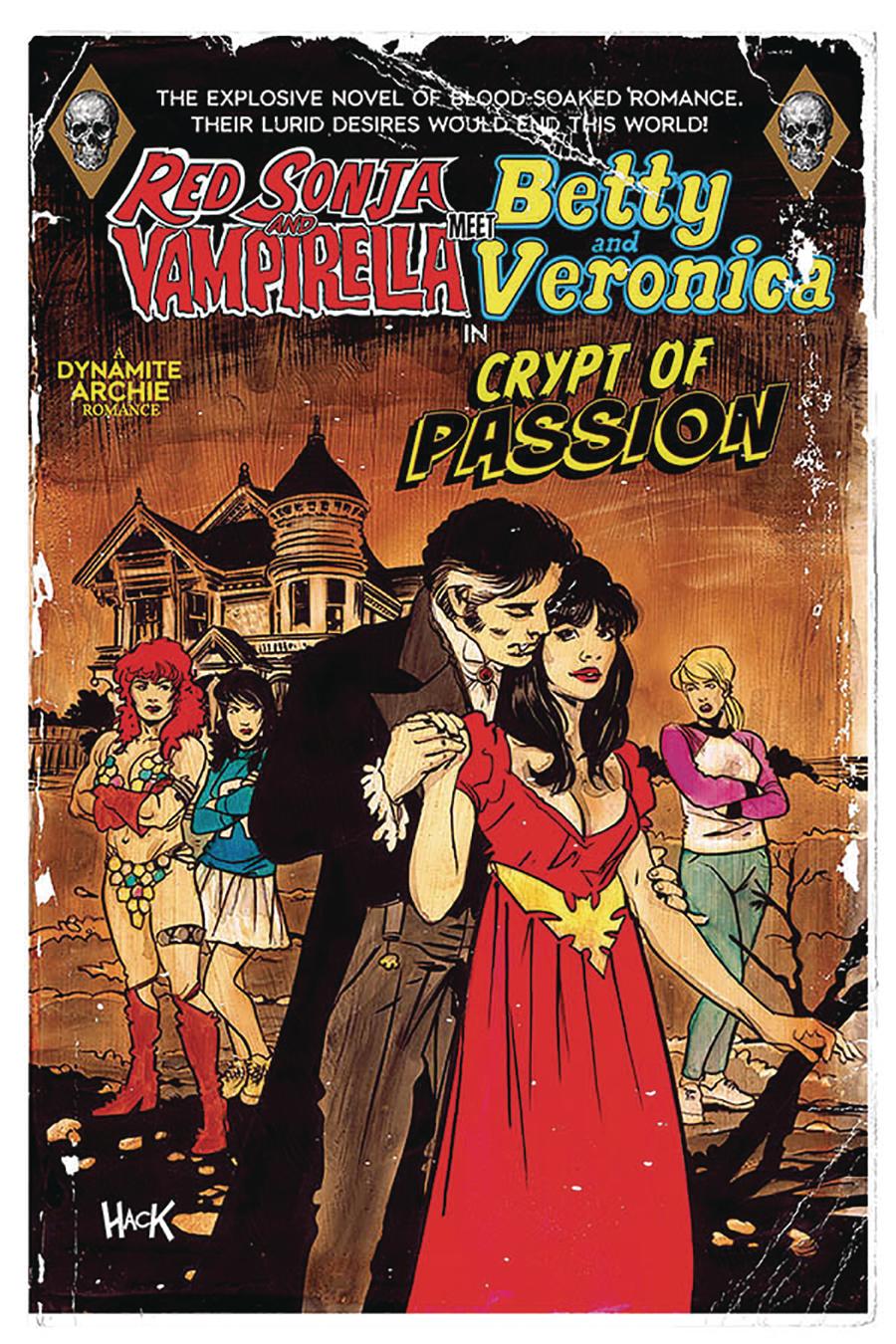 Red Sonja And Vampirella Meet Betty And Veronica #9 Cover B Variant Robert Hack Cover
