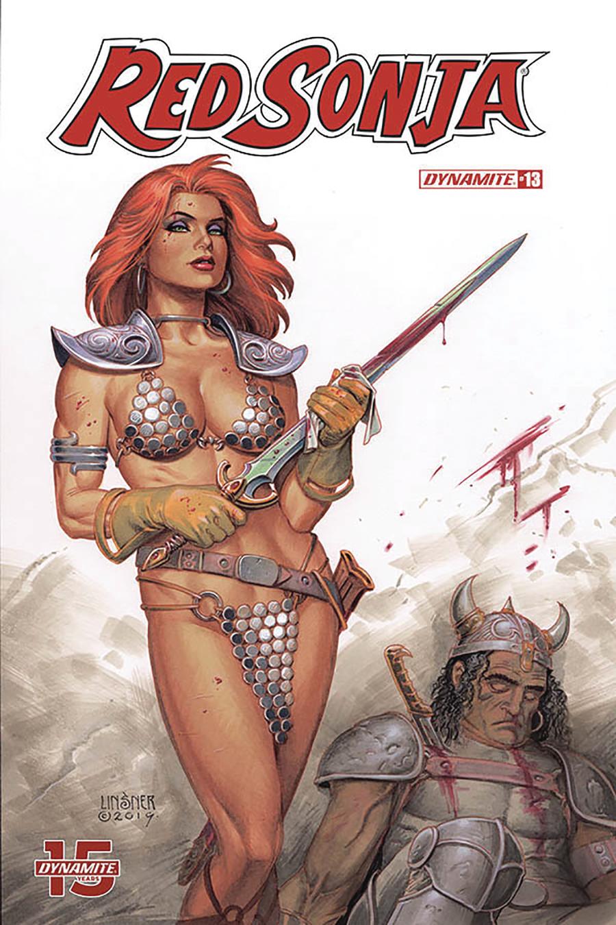 Red Sonja Vol 8 #13 Cover B Variant Joseph Michael Linsner Cover