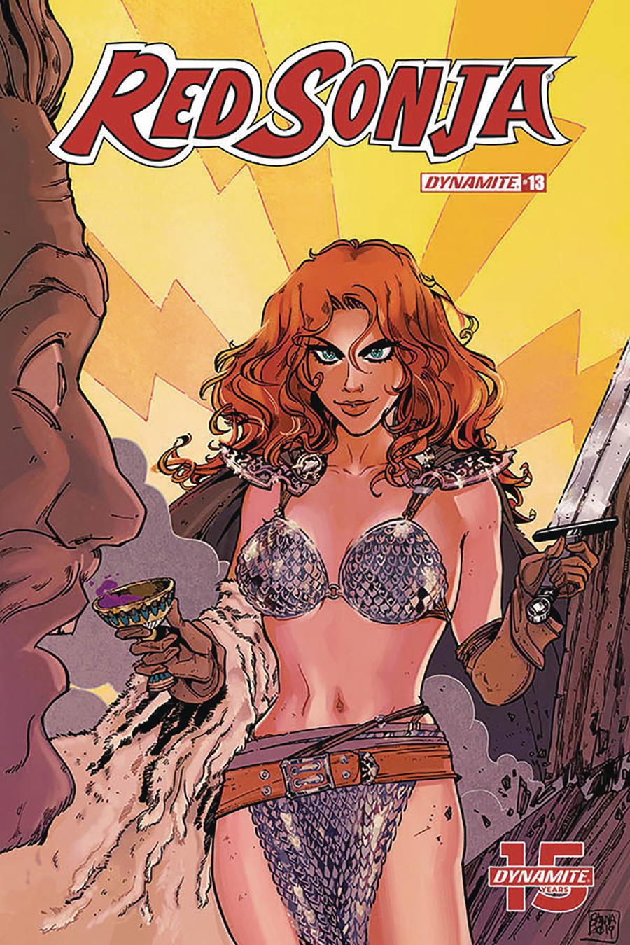 Red Sonja Vol 8 #13 Cover F Variant Sanya Anwar Valentine Cover