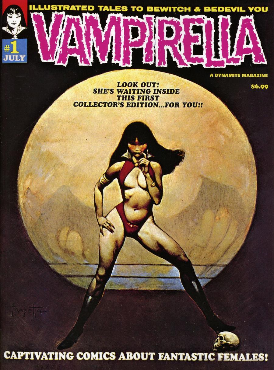 Vampirella Magazine #1 1969 Replica Edition Cover E New Ptg