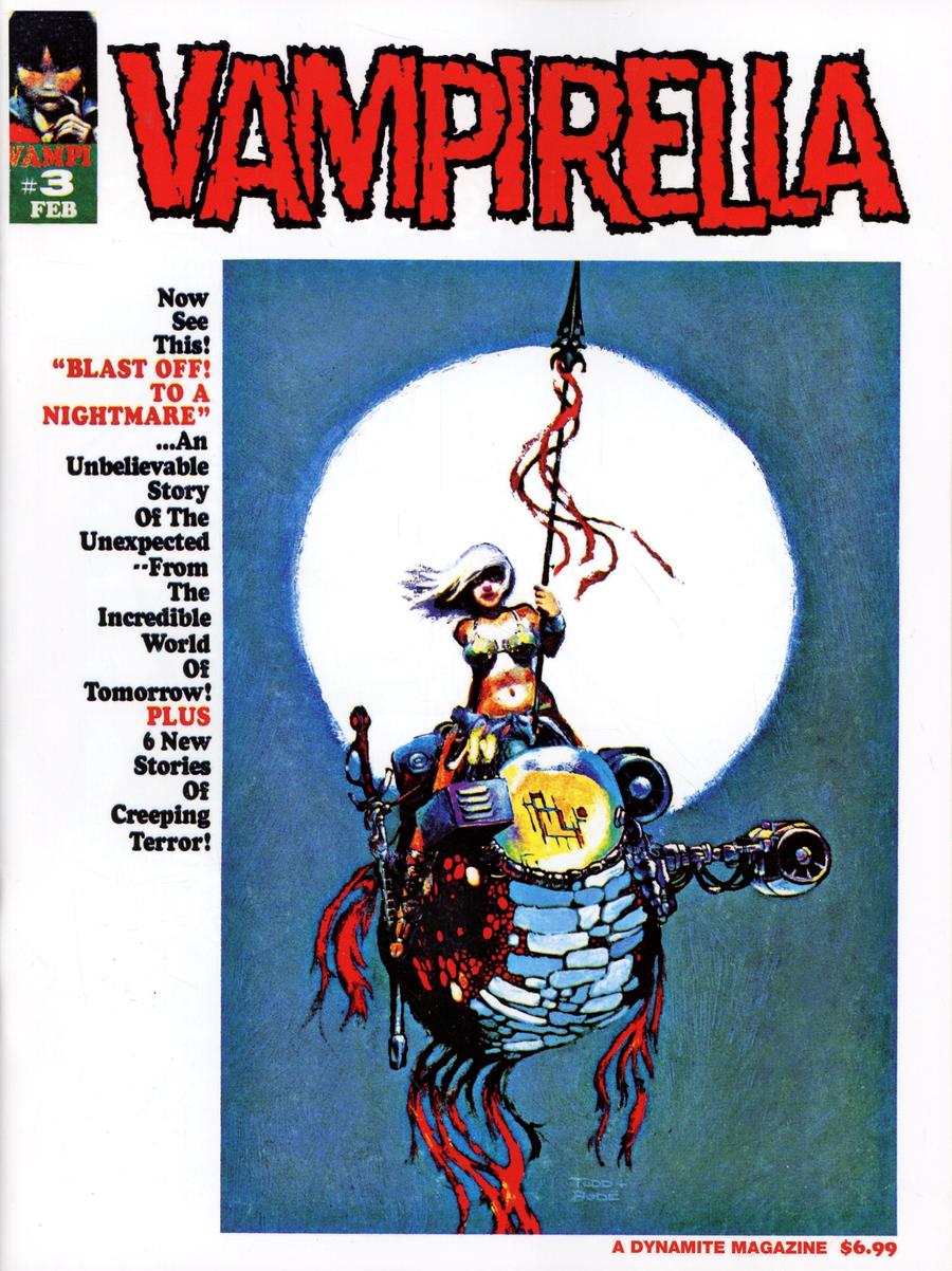 Vampirella Magazine #3 1969 Replica Edition Cover A Regular Cover