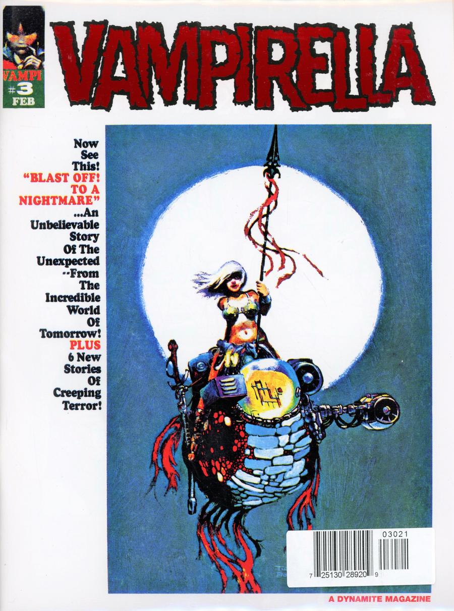 Vampirella Magazine #3 1969 Replica Edition Cover B Limited Red Foil Cover