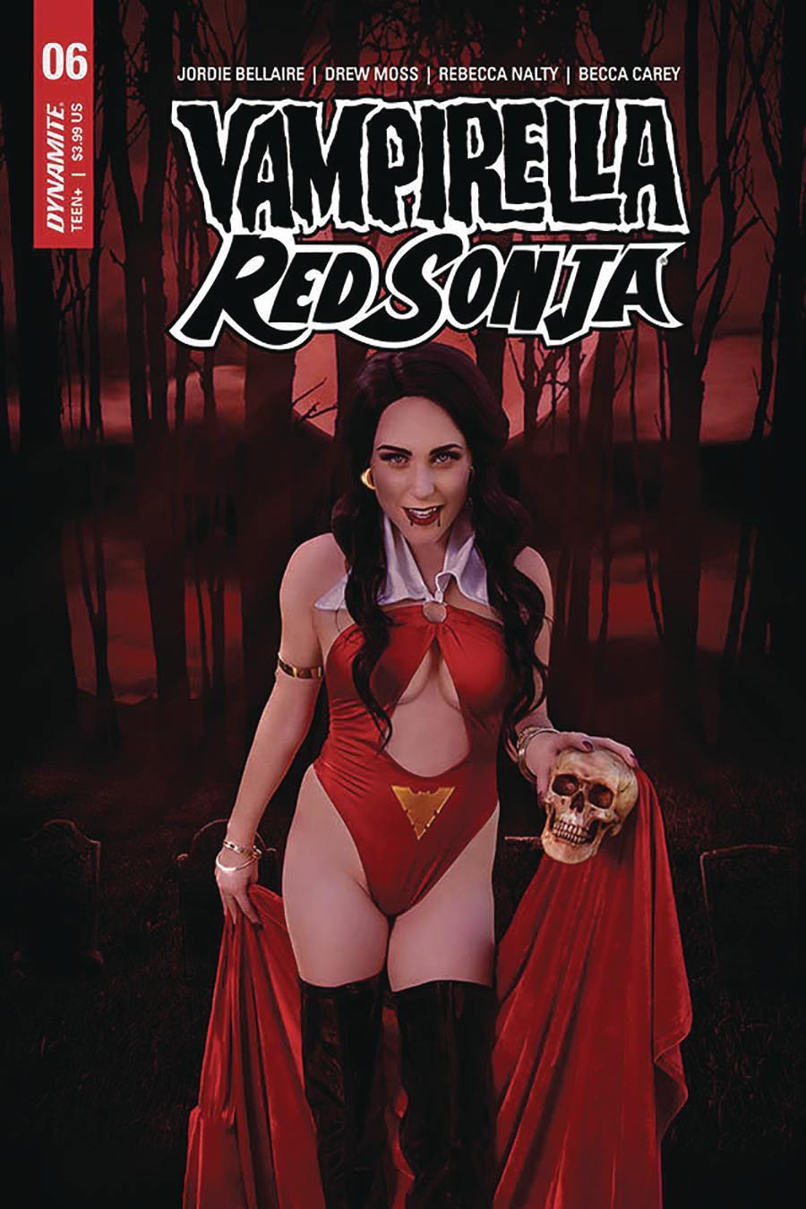 Vampirella Red Sonja #6 Cover E Variant Shannon Kingston Cosplay Photo Cover