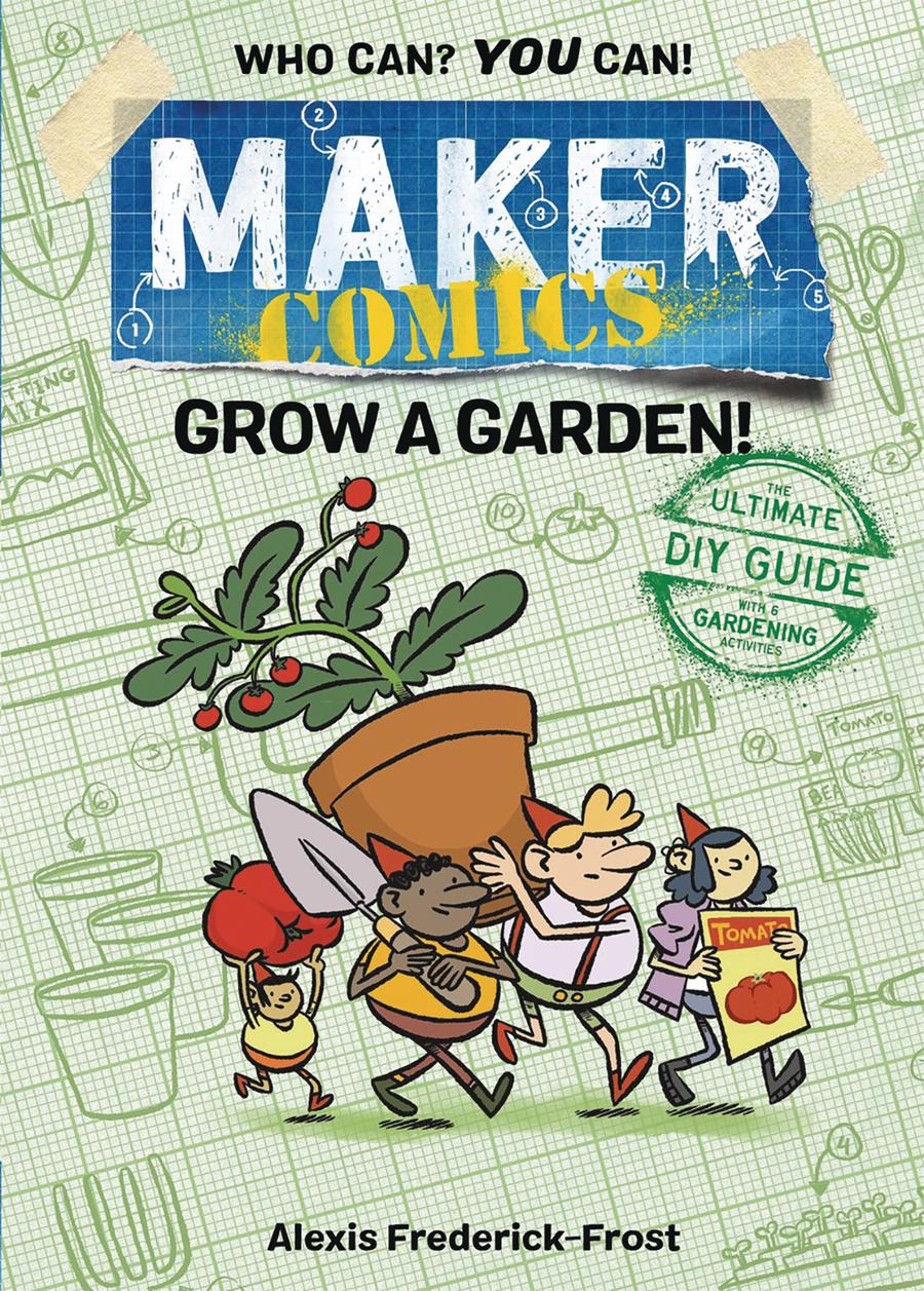 Maker Comics Grow A Garden HC