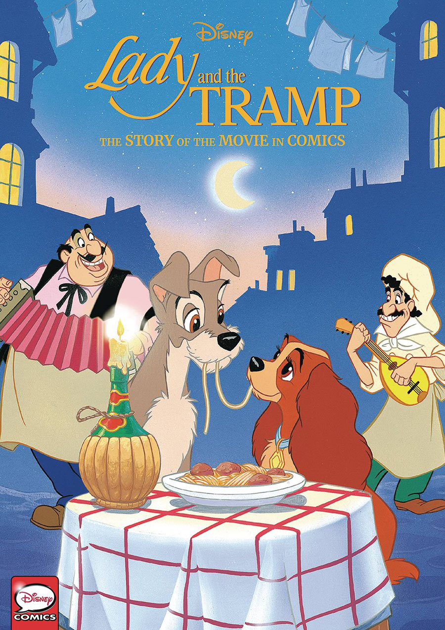 Disney Lady And The Tramp Story Of The Movie In Comics HC