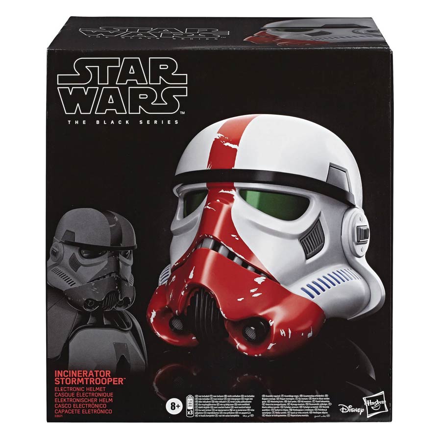 Star Wars Black Series Incinerator Trooper Electronic Replica Helmet Case