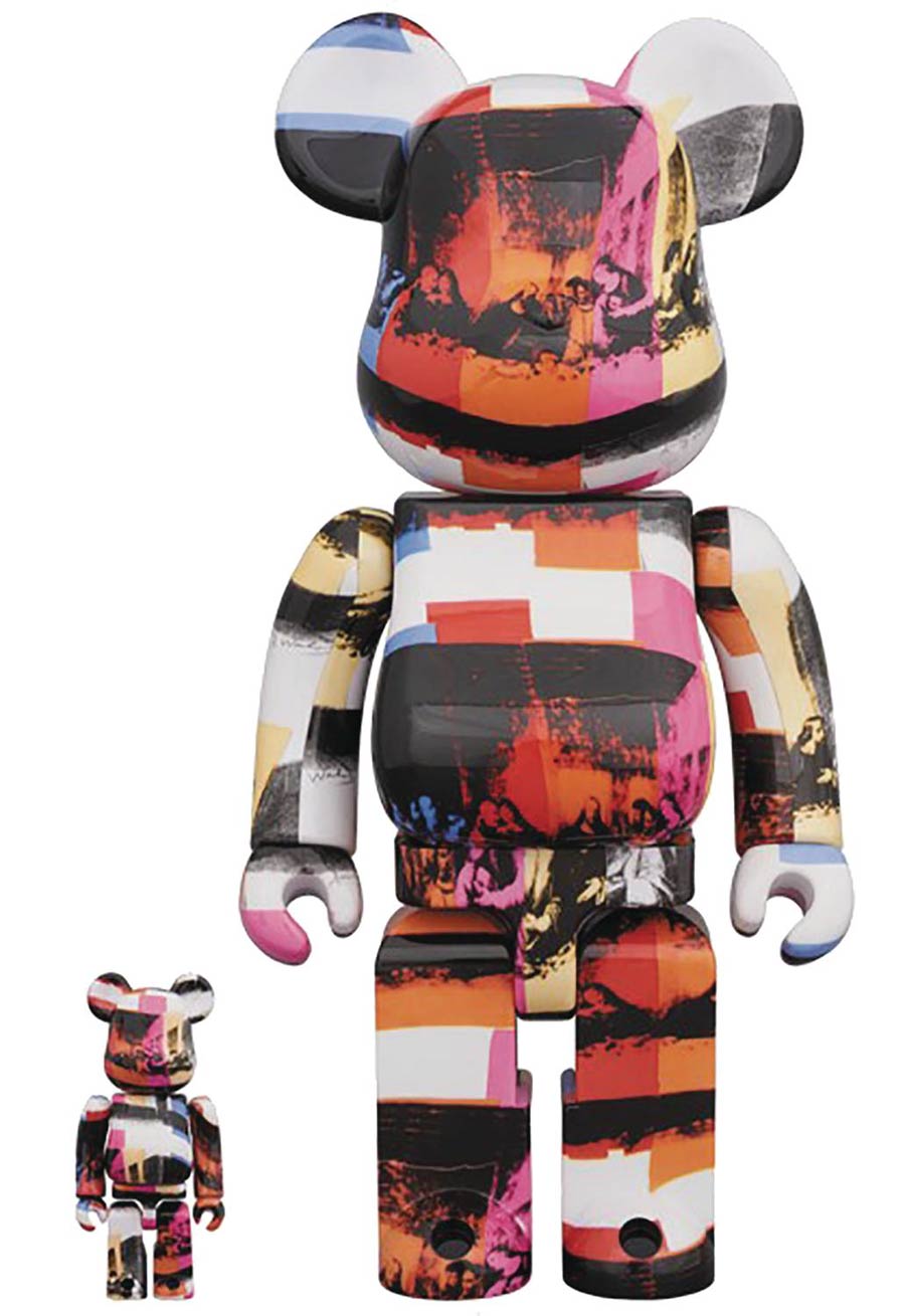 Andy Warhol The Last Supper 100 Percent & 400 Percent 2-Pack Bearbrick