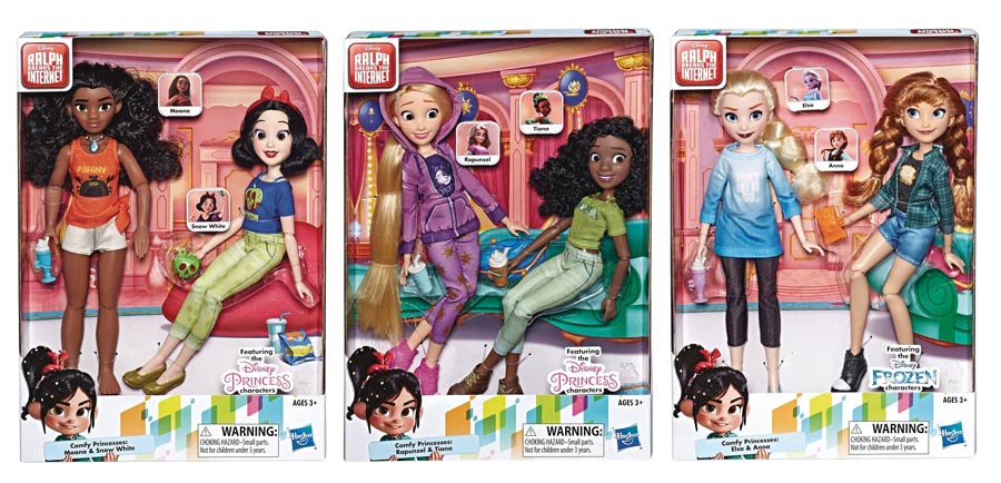 Disney Wreck-It Ralph Princess Doll 2-Pack Assortment Case B