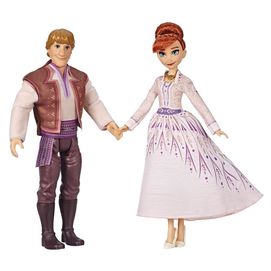 Frozen 2 Anna & Kristoff 2-Pack Fashion Doll Case