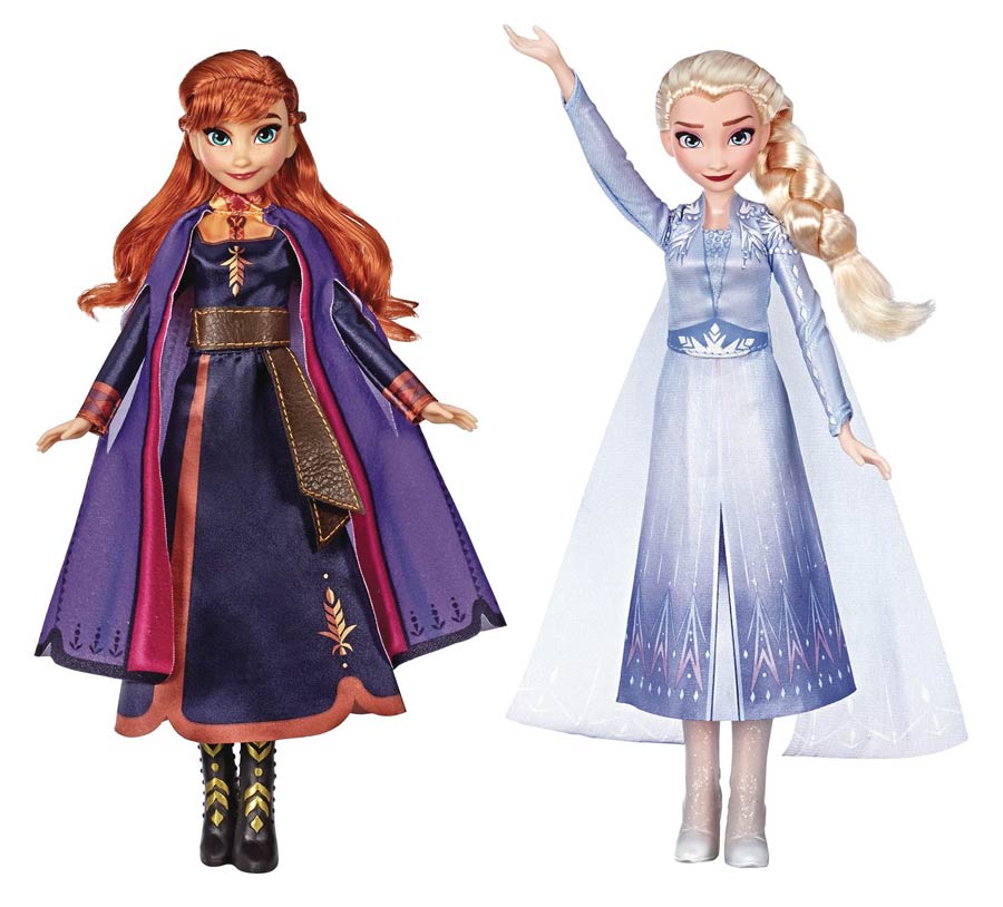 Frozen 2 Singing Doll Assortment Case