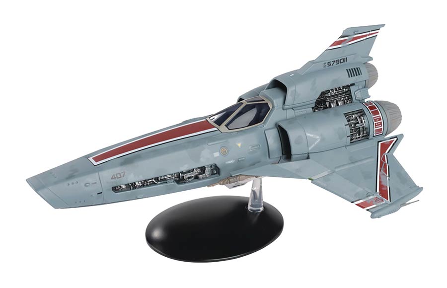 Battlestar Galactica Official Ships Collection Magazine #15 Viper (Blood And Chrome)