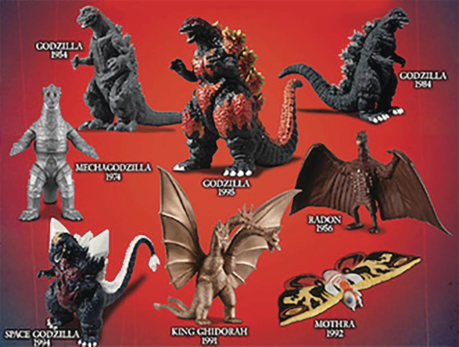 Godzilla Classic 3D Foam Bag Clip Series 4 Blind Mystery Box 24-Piece  Display - Midtown Comics